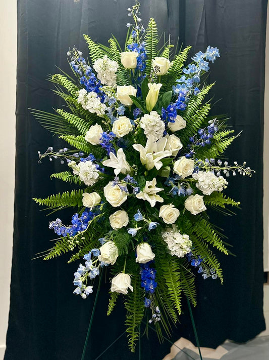 standing spray franklin louisiana funeral arrangement
