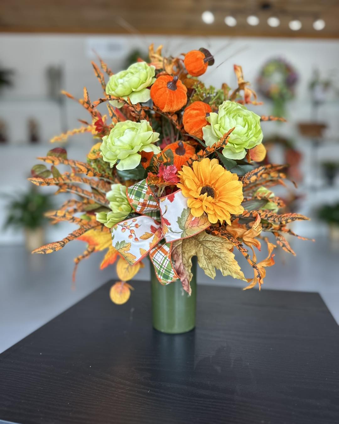 Cemetery Silk Arrangement